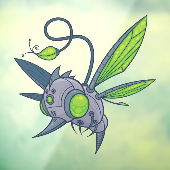 HUMM-BUZZ WINDOW CLING (Sheet 3)