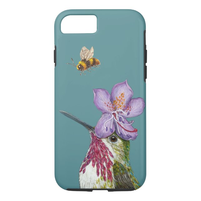 Hummer and Bumble Tough iPhone 8/7 Case (Back)