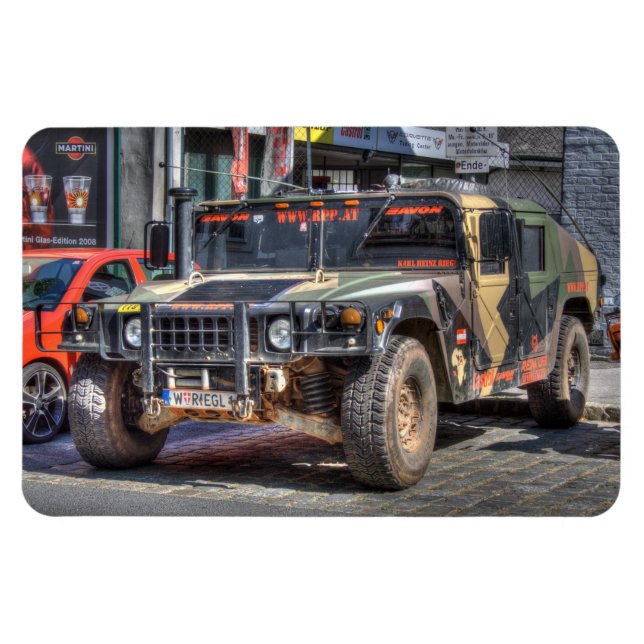 Hummer H1 Magnet (Horizontal)