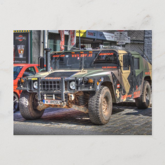 Hummer H1 Postcard (Front)