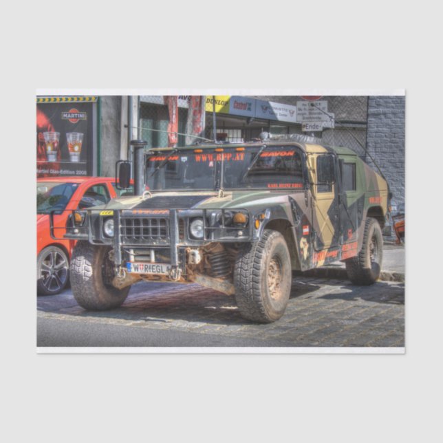 Hummer H1 Tissue Paper (Front)