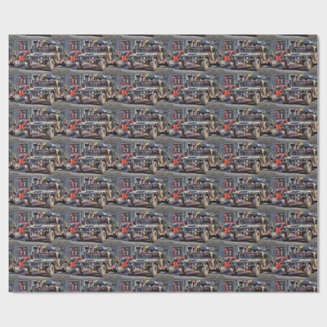 Hummer H1 Wrapping Paper (Flat)