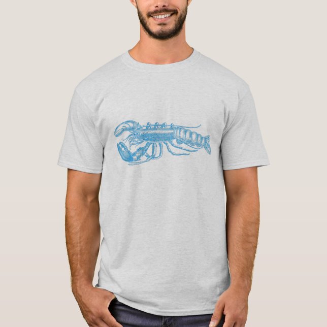 Hummer hellblau Serie T-Shirt (Front)