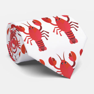 Hummer Languste lobster Neck Tie