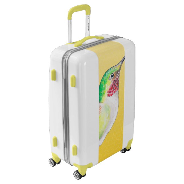 Hummer Yellow Luggage (Rotated Left)