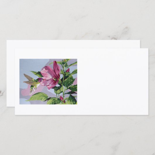 Humminbird handpainted (Front/Back)