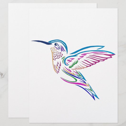 Humming Bird (Front/Back)