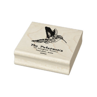 Humming Bird, Add info, return address stamp