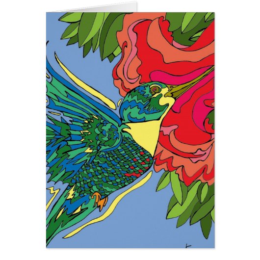 Humming bird cards (Front)