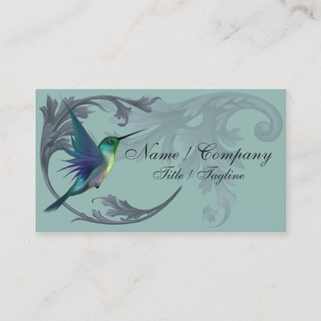 Humming Bird Elegance Business Card