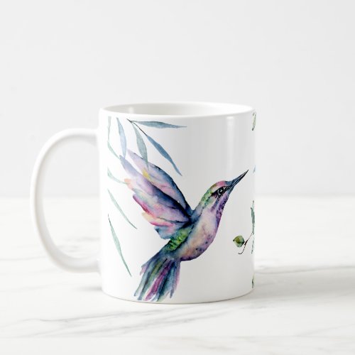 Humming bird Floral beauty  Coffee Mug