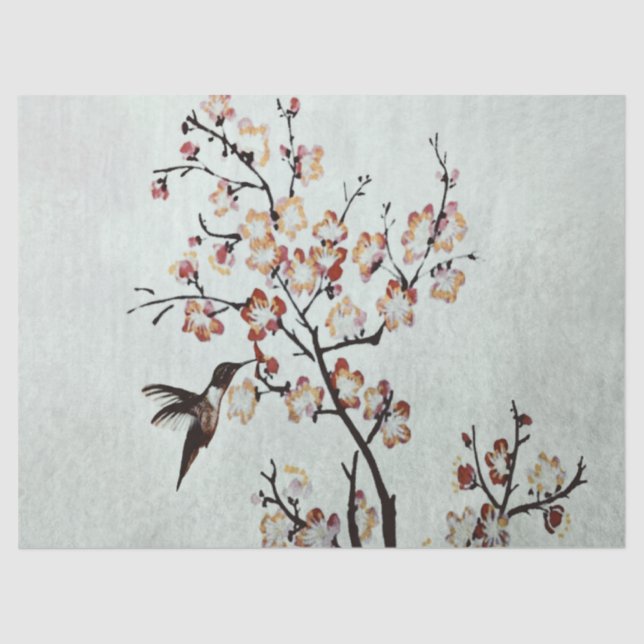 humming-bird (I) Tissue Paper (Front)