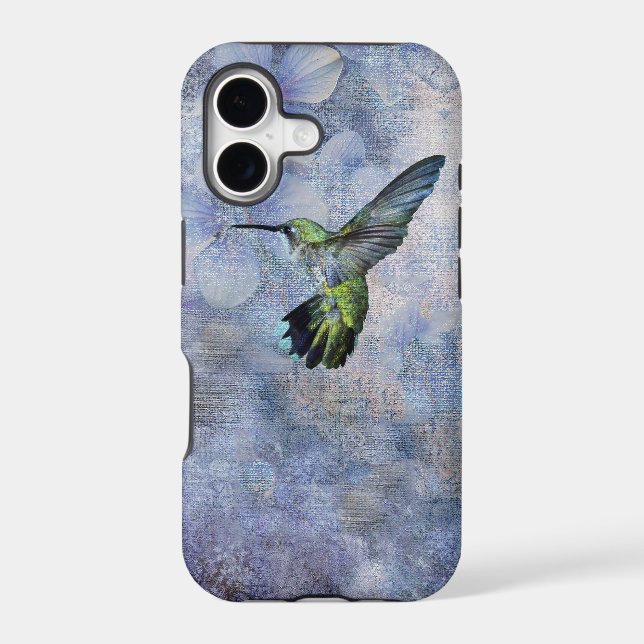 humming bird iphone case (Back)