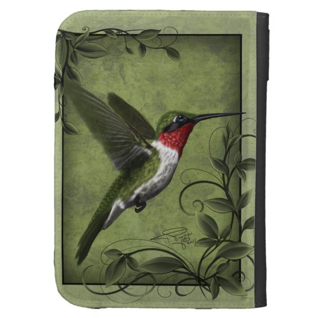 Humming bird Kindle Case (Back)