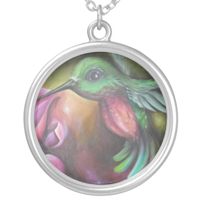humming bird necklace (Front)