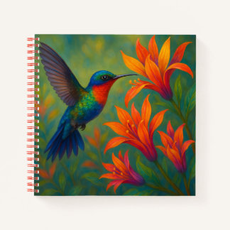 Humming bird Spiral Notebook
