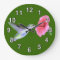 Humming Bird Wall Clock