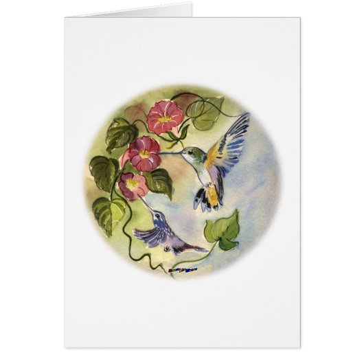 Humming Birds Cards (Front)