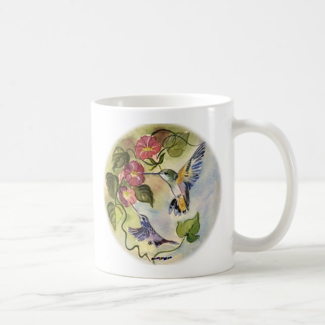 Humming Birds Coffee Mug (Right)