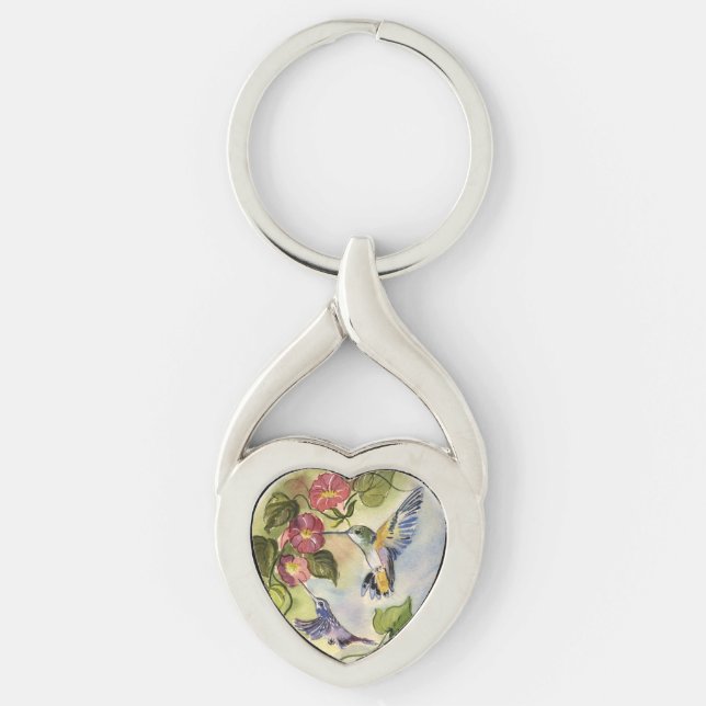 Humming Birds Keychain (Front)