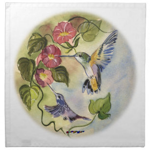 Humming Birds Napkin