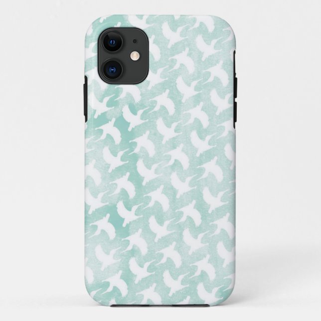 Humming Birds Pattern Case-Mate iPhone Case (Back)