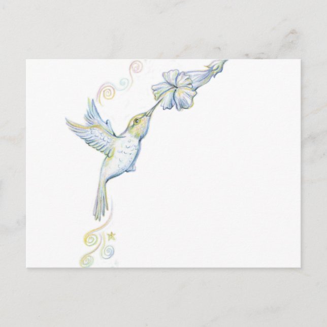 Humming Your Favorite Tune Postcard (Front)