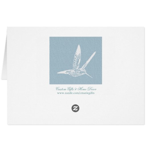 Hummingbird (Back Horizontal)