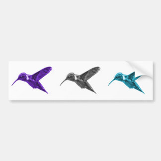 Hummingbird 2054 bumper sticker