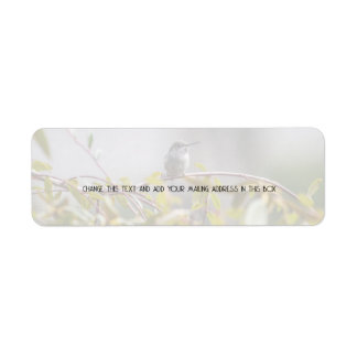 Hummingbird 3346 label