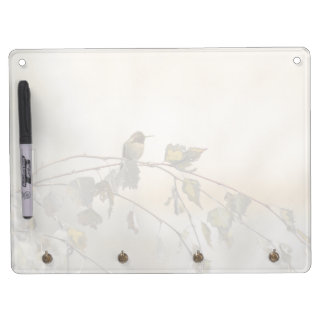 Hummingbird 5265 dry erase board with keychain holder