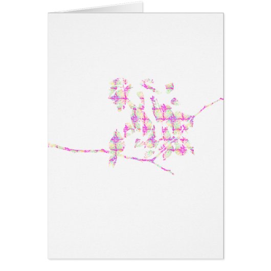 Hummingbird Abstract Pink (Front)