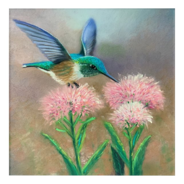 Hummingbird Acrylic Wall Art (Front)