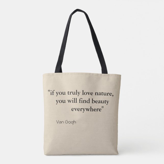 Hummingbird and blossoms tote bag (Back)