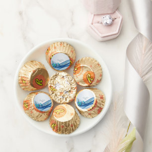 Hummingbird and blue wave Birthday Rees butter cup Reese's Peanut Butter Cups