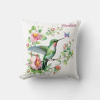 Hummingbird and Butterfly Girl Baby Shower Gift