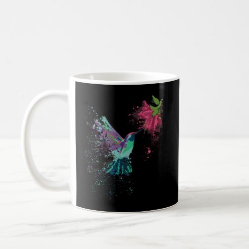 Hummingbird And Flower Bird Watcher Hummingbird Lo Coffee Mug
