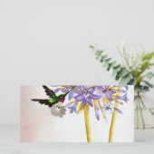 Hummingbird and Flowers (Standing Front)