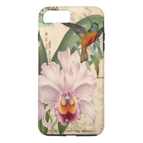 Hummingbird and Orchid iPhone 8 Plus7 Plus Case