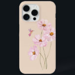Hummingbird and Pink Cosmos iPhone 15 Pro Max Case<br><div class="desc">Hummingbird and Pink Cosmos</div>