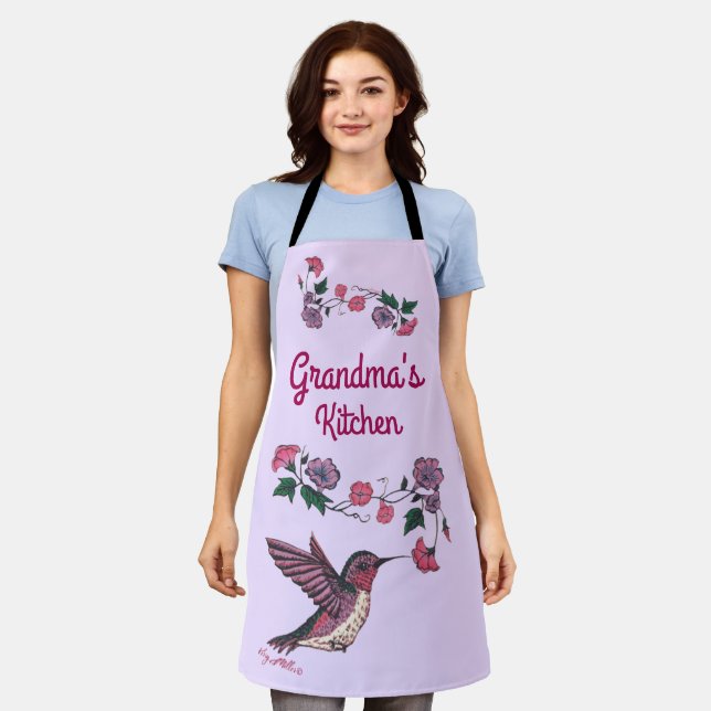 Hummingbird Apron (Worn)
