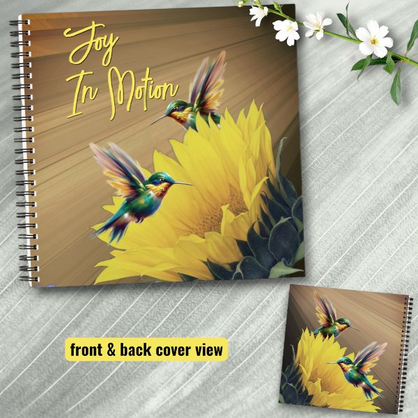 Hummingbird Art & Sunflower Photography Mix