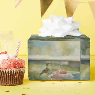 Hummingbird at the Window Wrapping Paper