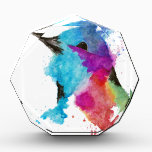 hummingbird award<br><div class="desc">watercolor hummingbird</div>