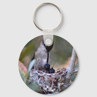 Hummingbird Babies Keychain