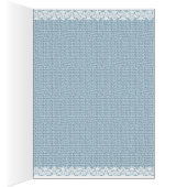 Hummingbird Baby Blue Cards (Inside (Right))