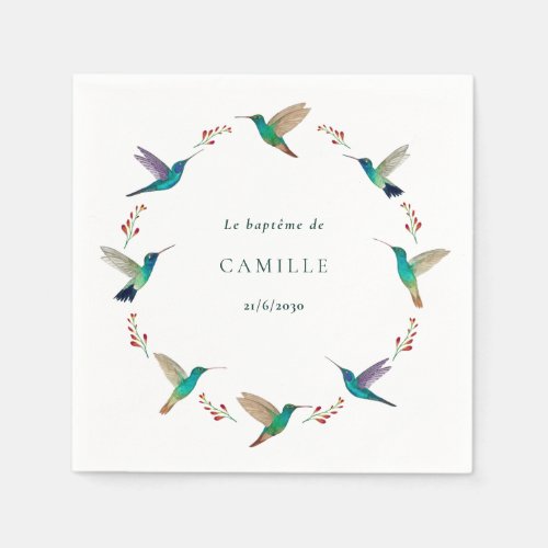 Hummingbird Baptism