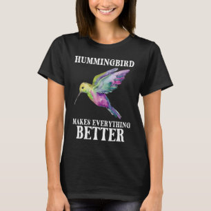 Hummingbird Bird Watching Bird  Birder Bird Keeper T-Shirt