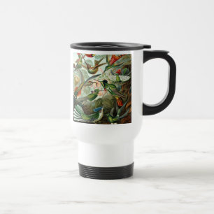 hummingbird bird wildlife classic painting travel mug