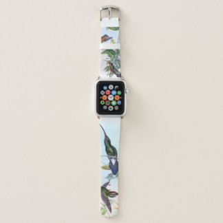 Hummingbird Bird Wildlife Floral Apple Watch Band